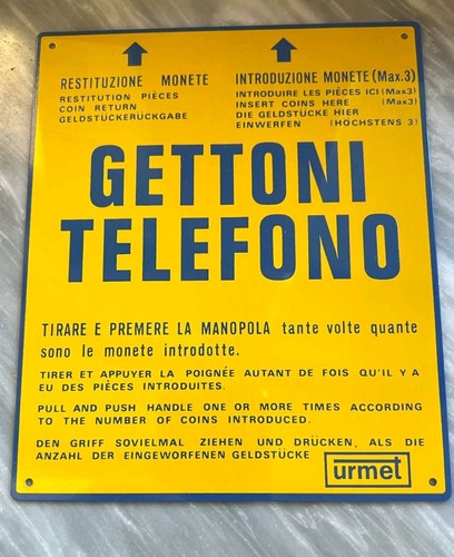 Telefono gettoni sip targa - a,