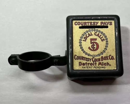 Courtesy coin box - box, chiave