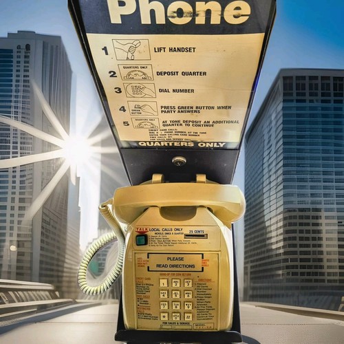 Telefono pubblico pagamento - telefono,